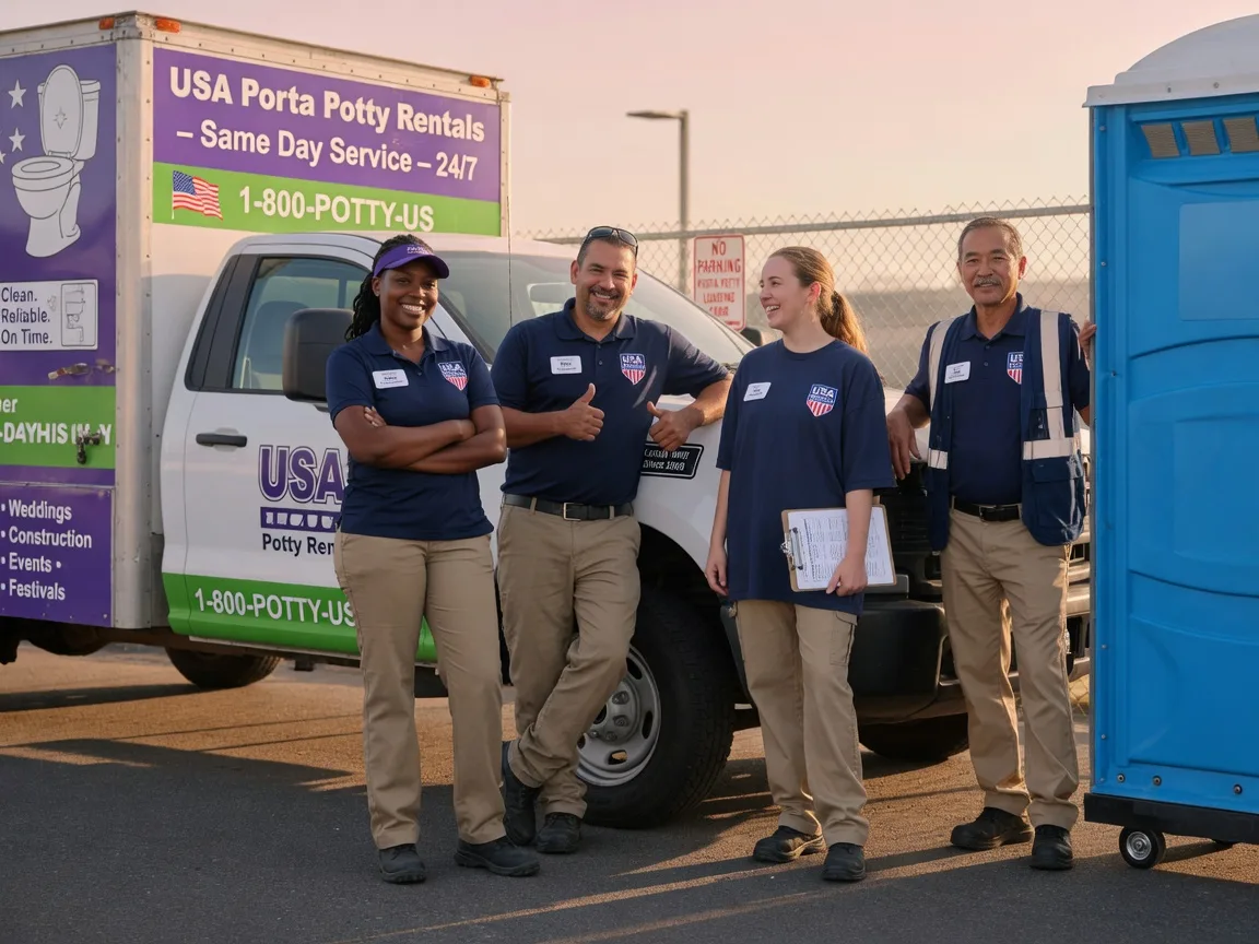 Porta Potty Rental company in Paige, TX